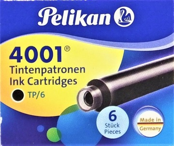 Короткие картриджи для перьевых ручек Pelikan
