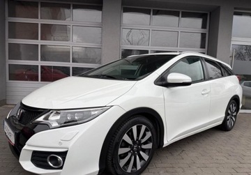 Honda Civic IX Tourer Facelifting 1.8 i-VTEC 142KM 2016 Honda Civic Salon Polska, Serwis ASO, Czujniki. Kamera 1.8 Benzyna 142KM, zdjęcie 25