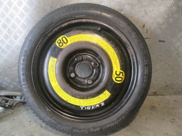 VOLKSWAGEN GOLF 3 III MK3 KOLO DOJEZDOVÉ 15'' 4X100 ET40 535601025A