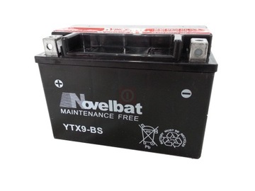 Akumulator Novelbat YTX9-BS 12V 8Ah. Nowy.Skuter