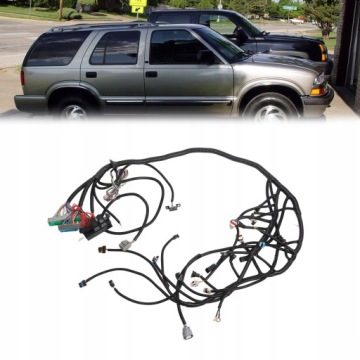 LS SWAP АВТОНОМНЫЙ ЖГУТ ПРОВОДОВ ЧЕРЕЗ ПРОВОДКУ DBW 4L60E ДЛЯ 84