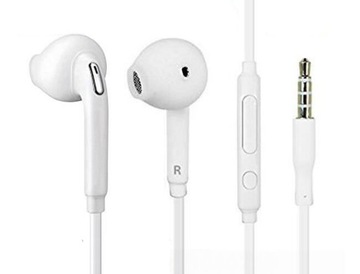 SŁUCHAWKI Z MIKROFONEM 3,5mm JACK białe