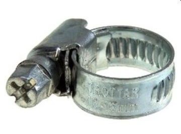 OPASKA ZACISKOWA ŚLIMAKOWA 10-16MM STALOWA OCYNKOWANA (CENA ZA 1