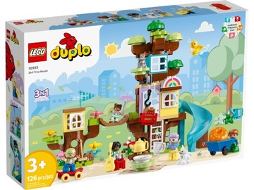 LEGO DUPLO 10993 Domek na drzewie 3 w 1