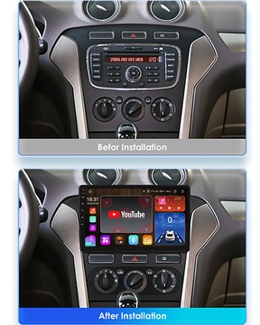 RADIO GPS ANDROID FORD MONDEO MK4 2010-2014 SIM 4/32GB