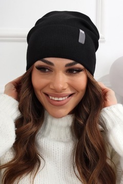 CZAPKA DAMSKA ZIMOWA CIEPŁA SPORTOWA BEANIE MODNA WYGODNA KOLORY 2746
