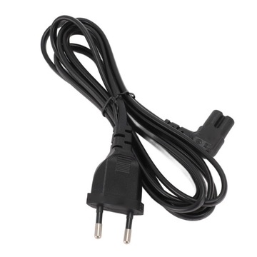 Кабель питания от розетки EU 2 до вилки IEC320 C7 2 2,5 А 250 В 3D