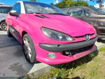 PEUGEOT 206 куб.см кабриолет ПРИБОРНАЯ ПАНЕЛЬ НАСТОЛЬНАЯ КОНСОЛЬ