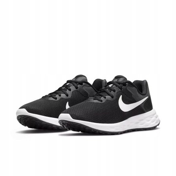 Buty Damskie Nike Revolution 6 lekkie rozmiar 36 sportowe czarne