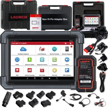 LAUNCH X431 PRO TT INTERFEJS DIAGNOSTYCZNY OBD2 PROFESJONALNY OBD j.POLSKI