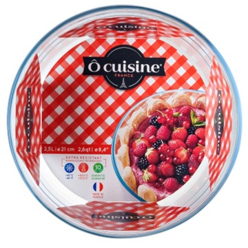 40618 КРУГЛАЯ ПРОФОРМА ДЛЯ ТОРТА OCUISINE 21 СМ