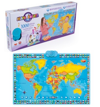 60853 DUMEL INTERAKTYWNA MAPA ŚWIATA