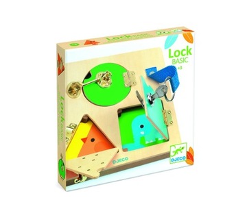 Деревянный ручной указатель LockBasic Djeco