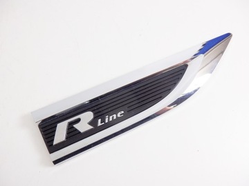 NÁPIS ZNAK BLATNÍKU PRAVÝ VW T-ROC 2GA853688C R LINE