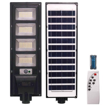 Lampa Solarna Uliczna 1000w LED Pilot + Mocowanie