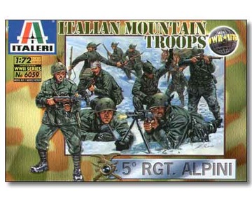 Italeri 6059 1/72 Włoscy strzelcy górscy
