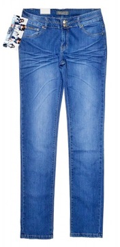 JEANSY DAMSKIE DALAT'S spodnie jeans biodrówki rozmiar 36 2-98 cm