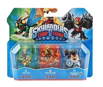 Zestaw figurek Skylanders Trap Team High Five Trail Blazer Jet-Vac