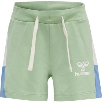 HUMMEL KRÓTKIE DRESOWE SPODENKI ŁĄCZENIE LOGO EBI HMR__104