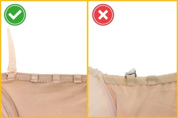 ЖЕНСКИЙ Бюстгальтер без спинки, МОДЕЛИРУЮЩИЕ СТРИНГИ, БОЛЬШОЙ ВЫРЕЗ, БЕЖЕВЫЙ L