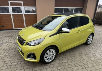 Peugeot 108 2018 Peugeot 108 1,0 72KM Klimatyzacja CarPlay Otwierany dach Opony latozima, zdjęcie 11