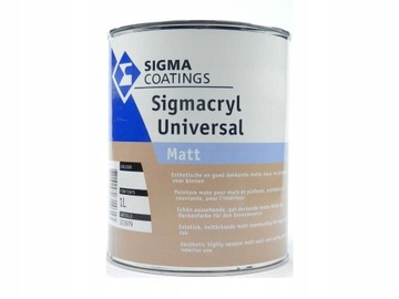 Farba Sigmacryl EKO Łagodny Zapach Mat 1 L LN