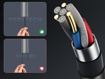 ЭНДОСКОПНАЯ КАМЕРА ДЛЯ ПРОВЕРКИ DEPSTECH DS360 1080P HD H136