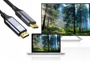 КАБЕЛЬ-АДАПТЕР USB-C HDMI-концентратор USB TYP C НА HDMI MHL 4K 60 Гц 2 м