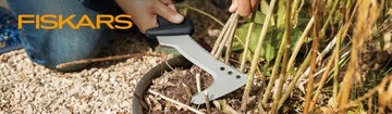 FISKARS Solid Tasak ogrodowy z piłą kaburą maczeta karczownik gałęzi łodyg