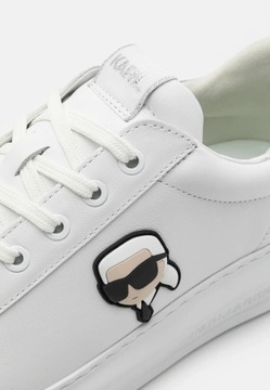 Karl Lagerfeld Buty Męskie Kapri NFT Lo Laces White 43