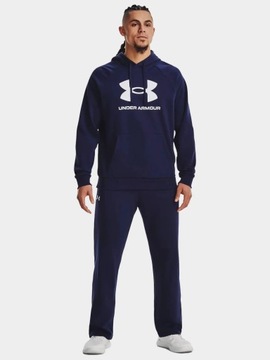 BLUZA MĘSKA Z KAPTUREM UNDER ARMOUR DRESOWA SPORTOWA BAWEŁNA 1379758