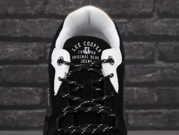 Buty, sneakersy męskie Lee Cooper BLACK/WHITE/BLUE