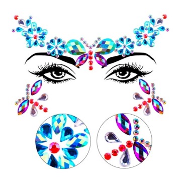 3D КРИСТАЛЛИЧЕСКИЕ НАКЛЕЙКИ ДЛЯ ЛИЦА HF100