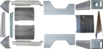 BŁOTNIK PRÓG NAROŻNIK W460 W461 W463 G-KL GELENDA
