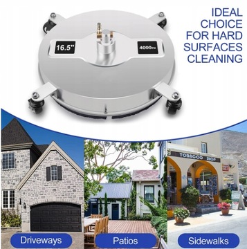 T-Racer 33 szczotka KOSTKI BRUKU do KARCHER HD HDS, Nilfix, Stihl, Kranzle