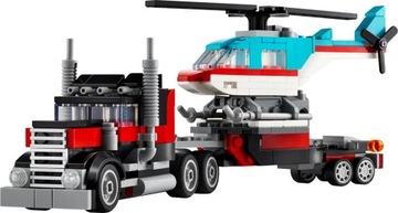 LEGO 31146 CREATOR Ciężarówka i helikopter 3w1