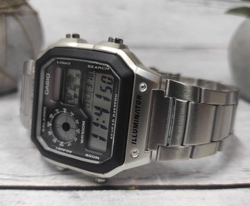 SPORTOWY MŁODZIEŻOWY ZEGAREK CASIO AE-1200WHD-1AV