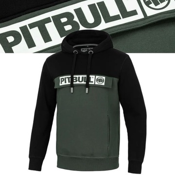 Męska Bluza z kapturem Pitbull Two-Color Hilltop