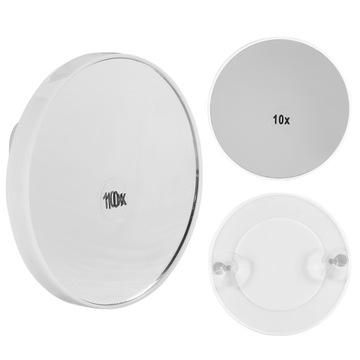 ЗЕРКАЛО УВЕЛИЧИТЕЛЬНОЕ В 10Х С ПРИСОСКАМИ ДЛЯ МАКИЯЖА