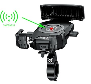 Мотоциклетный держатель с зарядным устройством для телефона R15W W