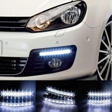 АВТОМОБИЛЬНЫЕ ДНЕВНЫЕ ХОДОВЫЕ ОГНИ 6 СВЕТОДИОДНЫХ ДХО АВТОМАТИЧЕСКИЕ СВЕТОДИОДНЫЕ 12 В постоянного тока