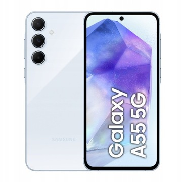SAMSUNG Smartfon Galaxy A55 8/256 GB 5G niebieski