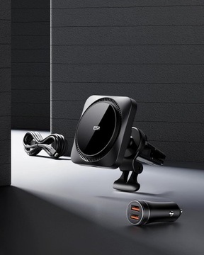 Автомобильный держатель ESR Halolock MagSafe для быстрой зарядки iPhone 12 13 14 15