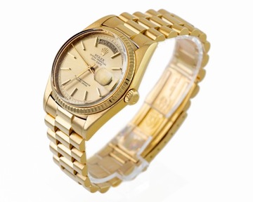 ROLEX DAY-DATE 36 YELLOW GOLD 18K PRESIDENT GOLD DIAL REF. 1803