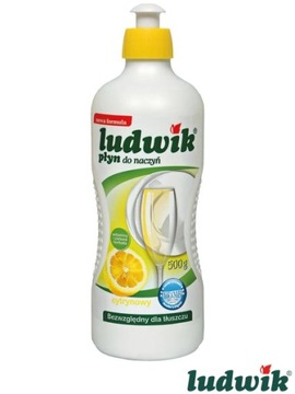 Ludwik Płyn do mycia naczyń zapach Cytrynowy 450 ml