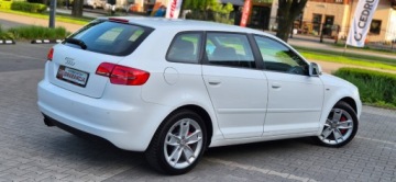 Audi A3 8P Hatchback 3d 1.8 TFSI 160KM 2011 Audi A3 Sportback 1.8T 160ps Quattro Sline 184tys km nowy rozrząd Serwis!, zdjęcie 38