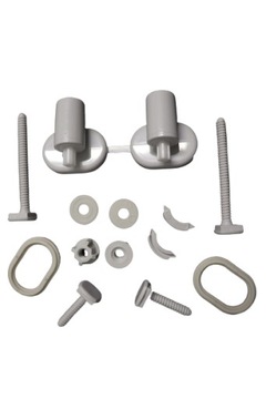 Петли с плавным закрыванием для досок Cersanit K99-0099 DELFI EKO MERIDA