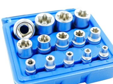 ВНУТРЕННИЕ ТОРЦОВЫЕ КЛЮЧИ TORX E4–E24