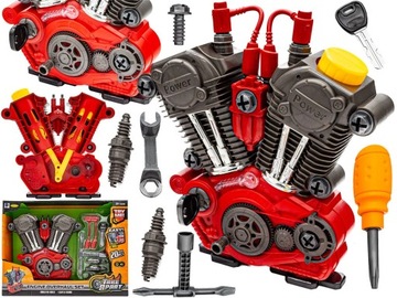 ZESTAW Mechanika Majsterkowicza SILNIK do ROZKRĘCANIA i SKRĘCANIA Narzędzia
