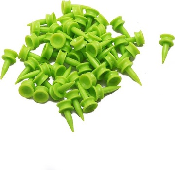 Podstawki Masters Plastic Lime Tees 25mm 25szt.